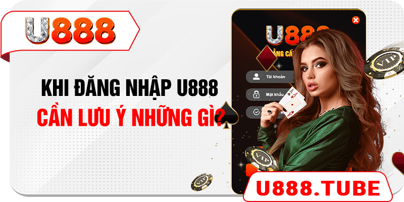 Khi đăng nhập U888 cần lưu ý những gì?